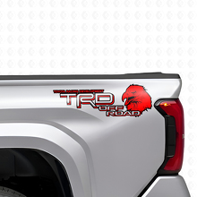 TRD Off Road Eagle Rear Side Vinyl Decal Set for Toyota Trucks_3