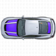 Blackout Hood Trunk Stripes Vinyl Decal Kit For Musclecar Musclecarmodel 2023_3