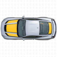 Blackout Hood Trunk Stripes Vinyl Decal Kit For Musclecar Musclecarmodel 2023_6