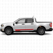 Twin Door Side Stripes Vinyl Decal Kit For Musclecar Maverick 2022-26_4