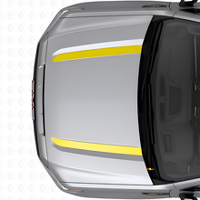 Double Hood Stripes Vinyl Decals Set for GMC Sierra 1500 AT4X 2026_6