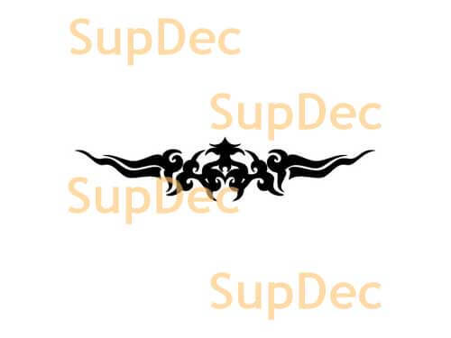 Tribal Abstract Design Vinyl Decal For Cars