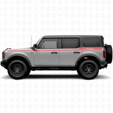 Classic Style Side Stripes Vinyl Decal Kit for Musclecar horse 2024-26_4