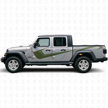 Angular Side Stripes Vinyl Decals Kit for Jeep Gladiator 2020-27_3