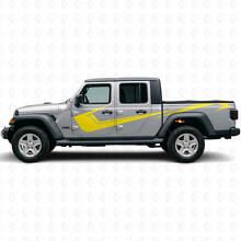 Angular Side Stripes Vinyl Decals Kit for Jeep Gladiator 2020-27_6
