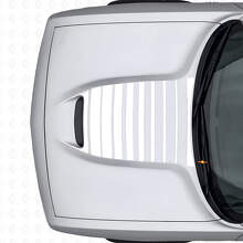 Strobe Hood Vent Stripes Vinyl Decal for Dodge Challenger 2015+_5