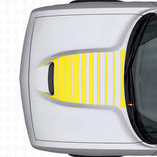 Strobe Hood Vent Stripes Vinyl Decal for Dodge Challenger 2015+_6