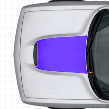 Blackout Hood Vinyl Decal for Dodge Challenger 2015+_2