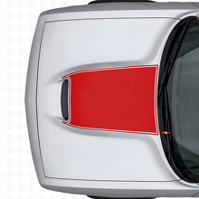 Blackout Outline Hood Vinyl Decal for Dodge Challenger 2015+_4