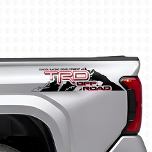 TRD Off Road Style Mountain Side Vinyl Decals for Toyota Trucks_4