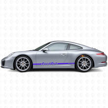Turbo RS Slim Side Stripes Vinyl Decal Kit for Porsche 911 991_3