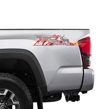 2 TOYOTA TRD OFF-ROAD Mountain Edition TRD Racing Development side vinyl decal sticker
 3