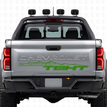 Desert Style Custom Text Tailgate Vinyl Decal for Chevrolet Colorado ZR2 _3