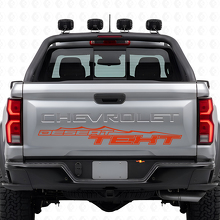 Desert Style Custom Text Tailgate Vinyl Decal for Chevrolet Colorado ZR2 _4