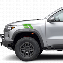 Double Front Fender Stripes Vinyl Decal Kit for Chevrolet Colorado ZR2 _3