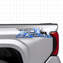 TRD-Style Off Road Mountain Deer Rear Side Vinyl Decals Kit for Toyota Tacoma Tundra_2