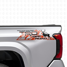 TRD-Style Off Road Mountain Deer Rear Side Vinyl Decals Kit for Toyota Tacoma Tundra_4