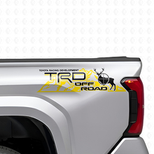 TRD-Style Off Road Mountain Deer Rear Side Vinyl Decals Kit for Toyota Tacoma Tundra_5