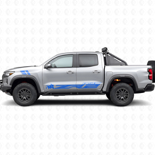 Bison ZR2 Logo Door Side Vinyl Decal Kit for Chevrolet Colorado ZR2 _2