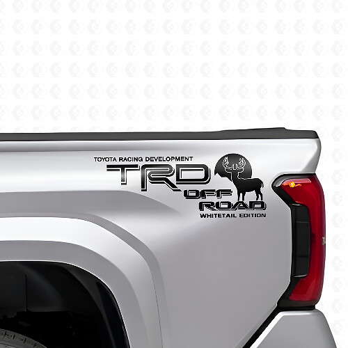 TRD Off Road Whitetail Edition Vinyl Decals Kit for Toyota Tacoma Tundra