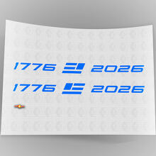 Stars & Steel Style Side Vinyl Decals Set for Chevrolet Cars_2