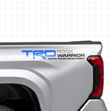 TRD Rock Warrior Bed Side Vinyl Decal Set for Toyota Trucks_2
