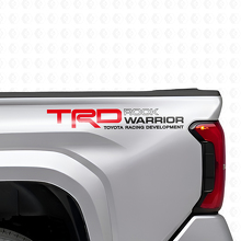 TRD Rock Warrior Bed Side Vinyl Decal Set for Toyota Trucks_4