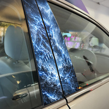Electric Beast Door Pillar Vinyl Decal Set_2