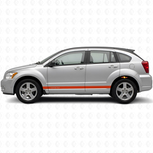 Custom Side Stripes Vinyl Decal Kit for Dodge Caliber 2007+_4