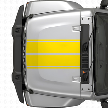 Dual Hood Outline Stripes Vinyl Decal for Jeep Wrangler 2007+_5