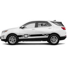 Racing Style Door Side Stripes Vinyl Decal Kit for Chevrolet Equinox 2021_5