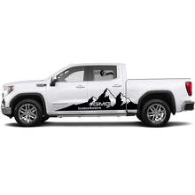 Huge Mountains Side Vinyl Decal Kit for GMC Sierra_2