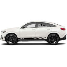 Decorated Side Stripes Vinyl Decal Kit for Mercedes Benz GLE_3