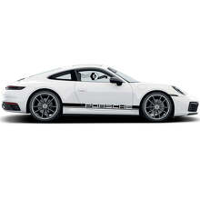 Branded Side Stripes Vinyl Decal Kit for Porsche Carrera 911_2