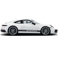 Branded Side Stripes Vinyl Decal Kit for Porsche Carrera 911_3