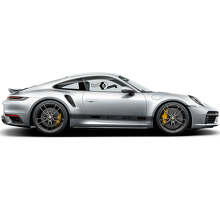 Racing Style Side Stripes Vinyl Decal Kit for Porsche 911 Turbo S_3