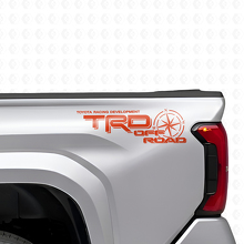 TRD Off Road Compass Bed Side Vinyl Decal Kit for Toyota Tacoma_4