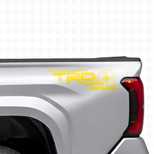 TRD Off Road Compass Bed Side Vinyl Decal Kit for Toyota Tacoma_5