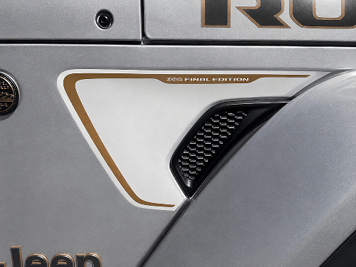 392 Final Edition Fender Vent Vinyl Graphics Decal Kit for Jeep Wrangler Rubicon