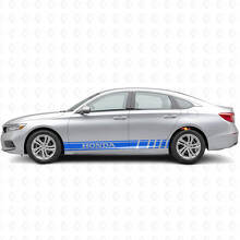 Branded Racing Stripes Side Vinyl Decal Sticker for Honda Civic_2