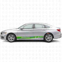 Branded Racing Stripes Side Vinyl Decal Sticker for Honda Civic_3