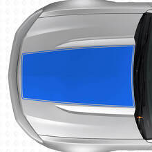 Blackout Outline Hood Stripe Vinyl Decals Stickers for Musclecar Musclecarmodel 2015-2020_2