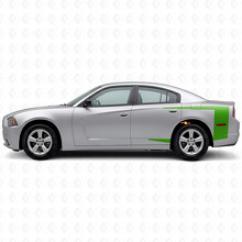 Tail Band Stripes Bedside Vinyl Decal Sticker for Dodge Charger 2011-2014_3