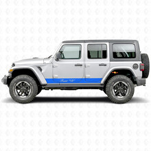 Custom Straight Stripes Side Vinyl Decal Sticker for Jeep Wrangler 2018-2027_3