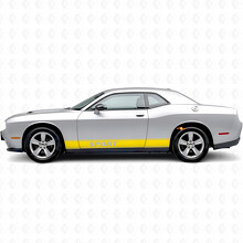 Sport Outline Stripes Side Vinyl Decal Sticker for Dodge Challenger_5