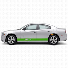 Sport Outline Stripes Side Vinyl Decal Sticker for Dodge Charger 2011-2014_3