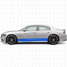 Straight Stripes Side Vinyl Decal Sticker for Dodge Charger 2015-2026_2