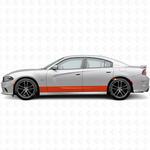 Straight Stripes Side Vinyl Decal Sticker for Dodge Charger 2015-2026_4