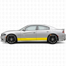 Straight Stripes Side Vinyl Decal Sticker for Dodge Charger 2015-2026_5