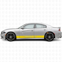 Custom Outline Stripes Side Vinyl Decal Sticker for Dodge Charger 2015-2026_5